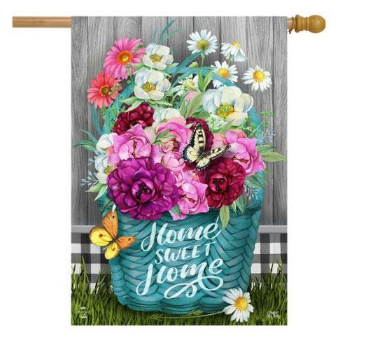 Floral Basket Flag