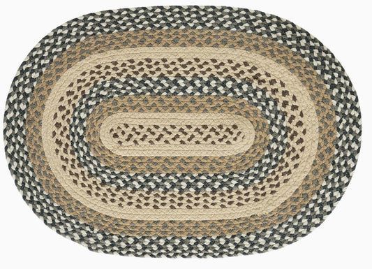 Harbor Braided Rug & Tabletop Collection BR-296