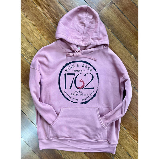 1762 Wine & Brew Hoodie (Mauve)