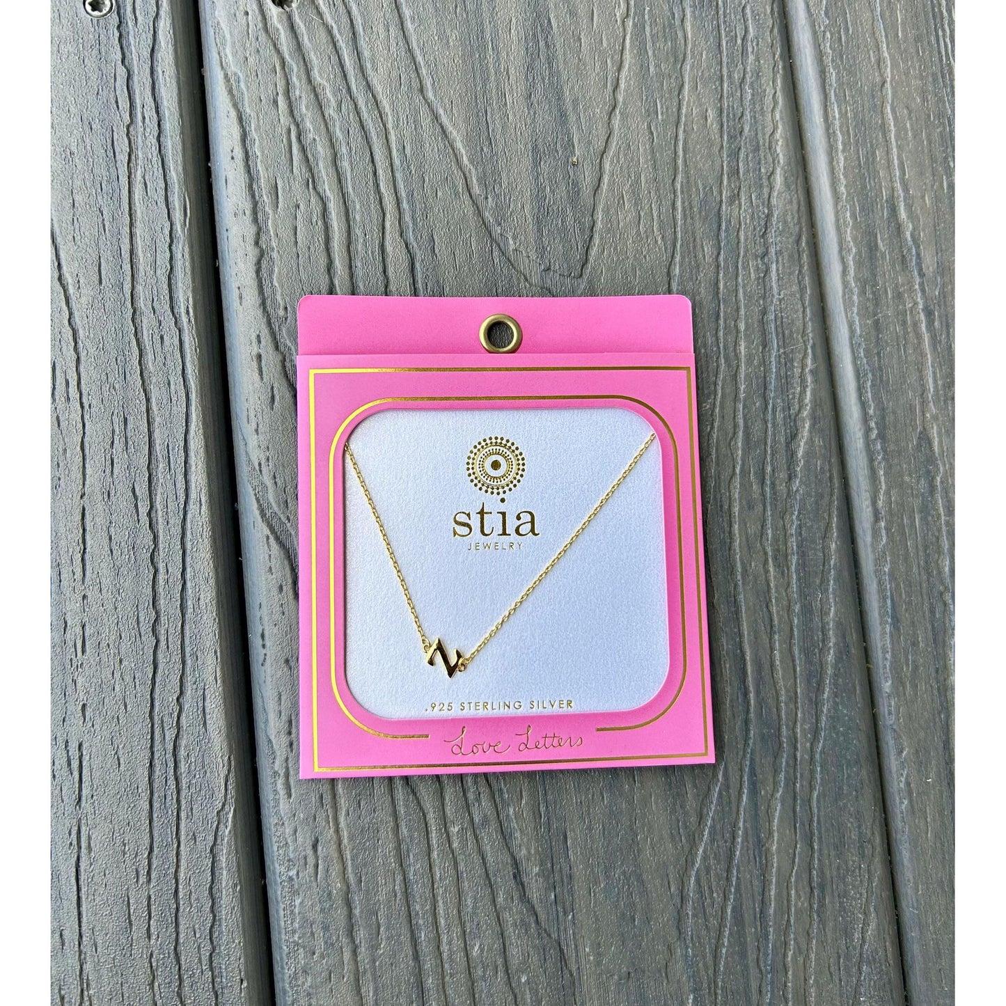 "Z" Necklace (Gold)