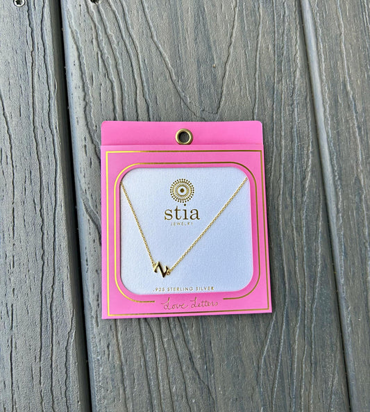 "Z" Necklace (Gold)