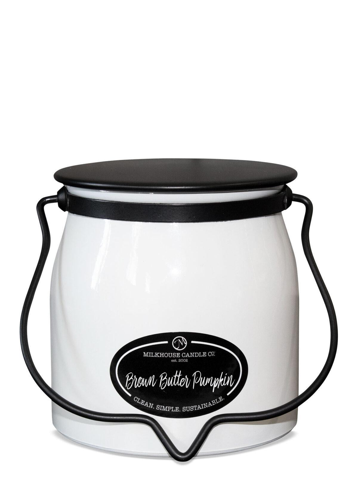 Milkhouse Candles Brown Butter Pumpkin Butter Jar 16 oz