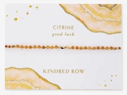 Citrine Healing Gemstone Stacking Bracelet