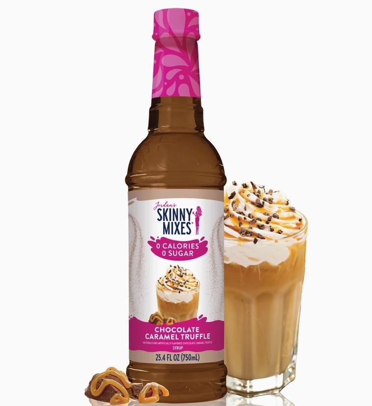 Jordan's Skinny Mixes Sugar Free Chocolate Caramel Truffle Syrup