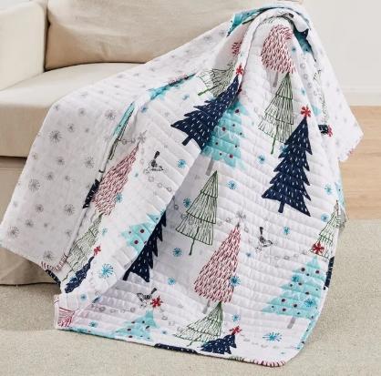 White Pine Quilted Throw
