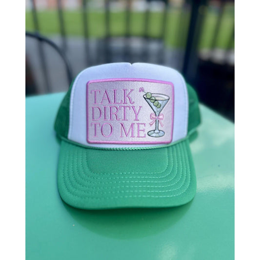 Talk Dirty to Me Trucker Hat
