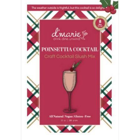 D'marie 12 Days of Cocktails Holiday Cocktail Advent Set