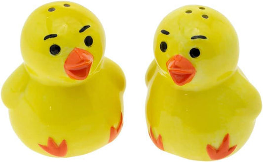 Yellow Chick Easter Salt and Pepper Set of 2