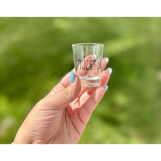 Bridesmaid Shot Glass
