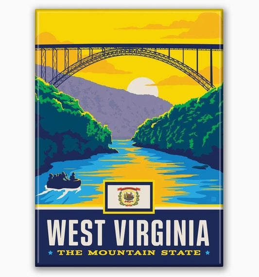 West Virginia State Pride Magnet