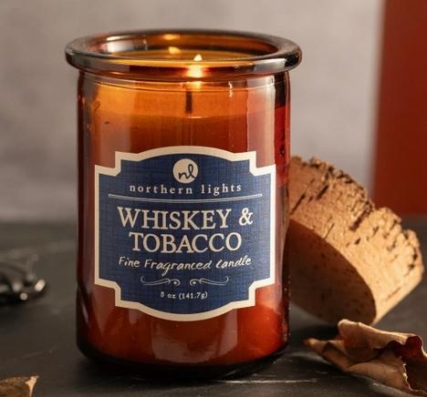 Spirit Candles Whiskey & Tobacco