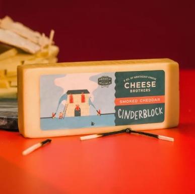 "Cinderblock" Smoked Cheddar