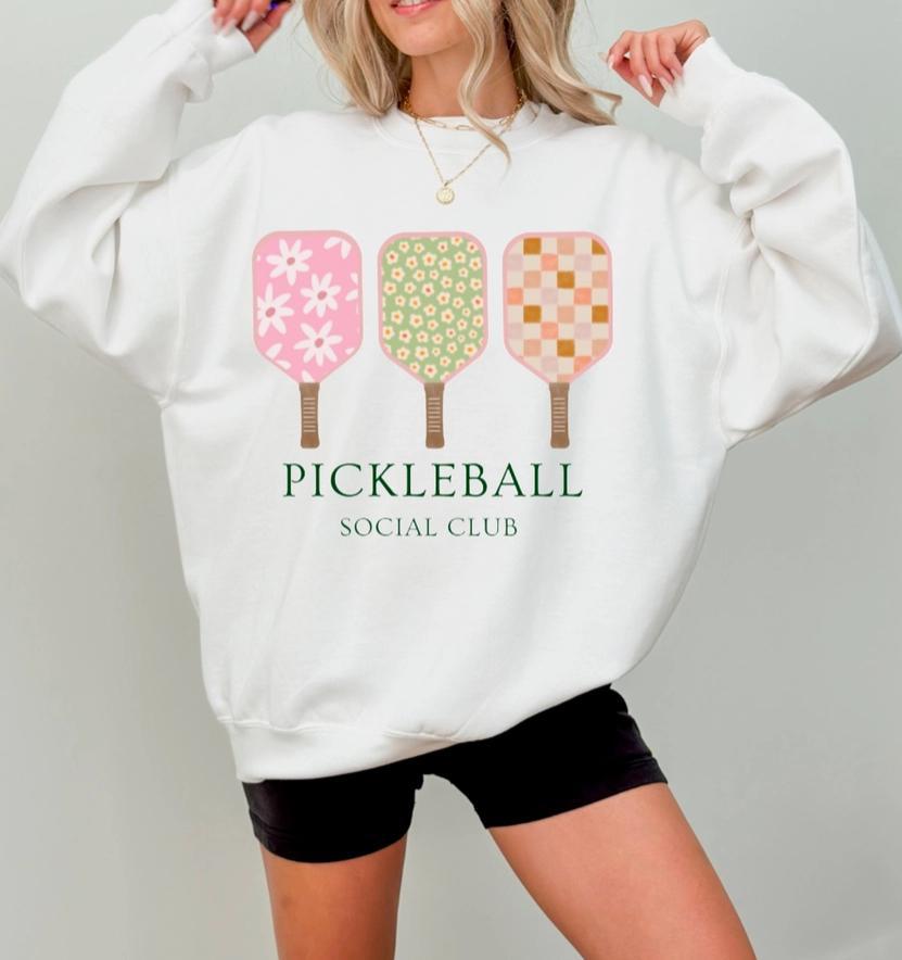 Pickleball Social Club Sweatshirt