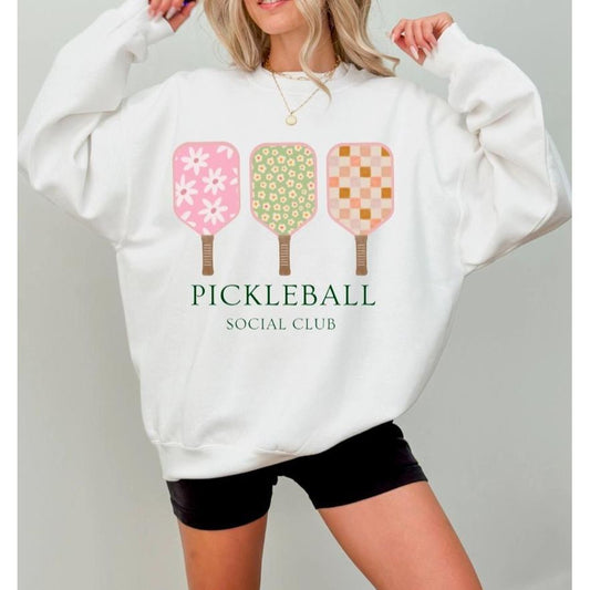Pickleball Social Club Sweatshirt
