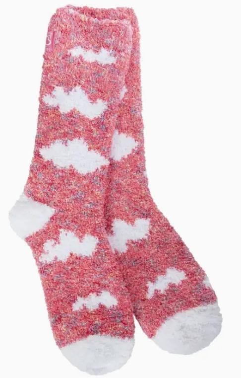 World's Softest Socks Cozy Collection (Cloud Funfetti Confetti)