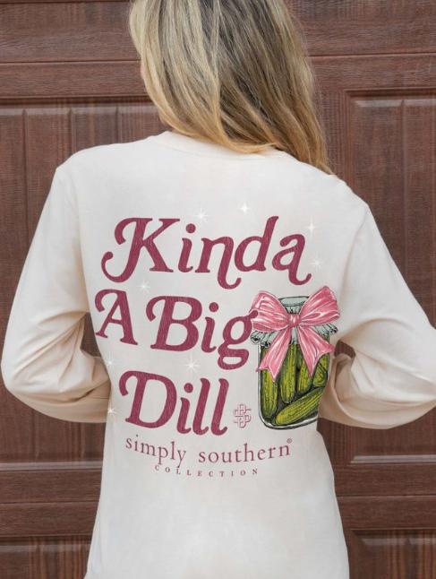 Simply Southern Long Sleeve Big Dill Tee