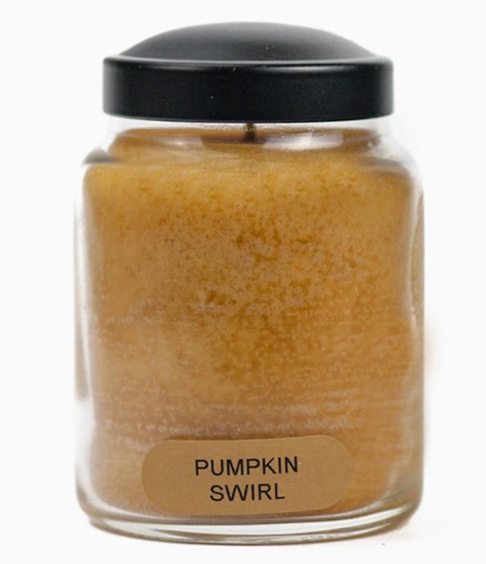 Pumpkin Swirl Scented Jar Candle