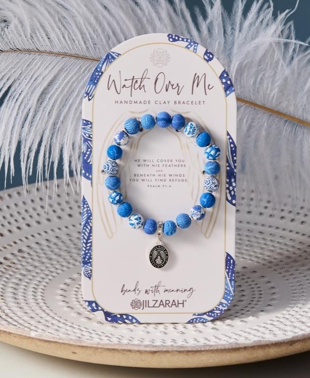 Jilzarah Blue Watch Over Me Bracelet