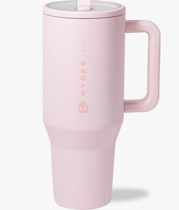 Pink Sand HydroJug 40 oz Traveler Tumbler