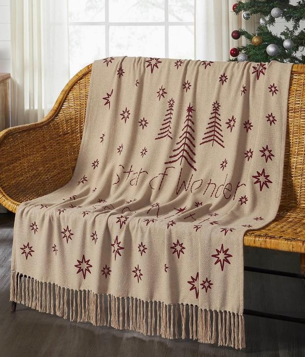 Star of Wonder Woven Throw