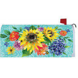 Summer Bouquet Mailbox Makeover