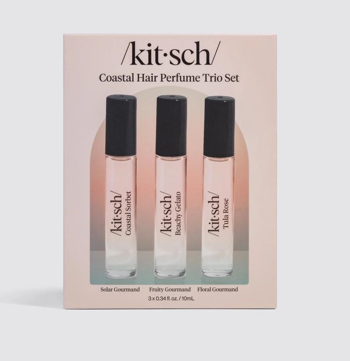 KITSCH Hair Perfume Trio Set - Tula Rose, Beachy Gelato, Coastal