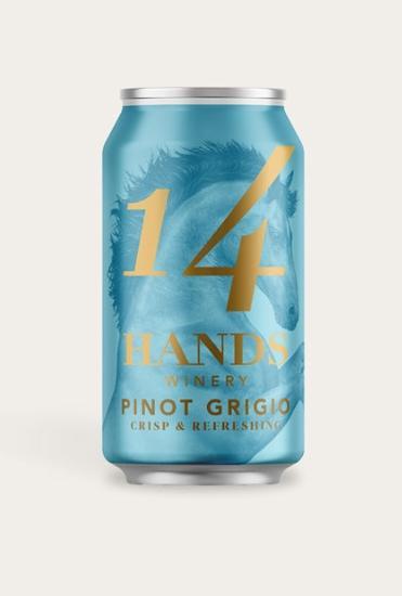 14 Hands Winery Pinot Grigio Crisp & Refreshing Can