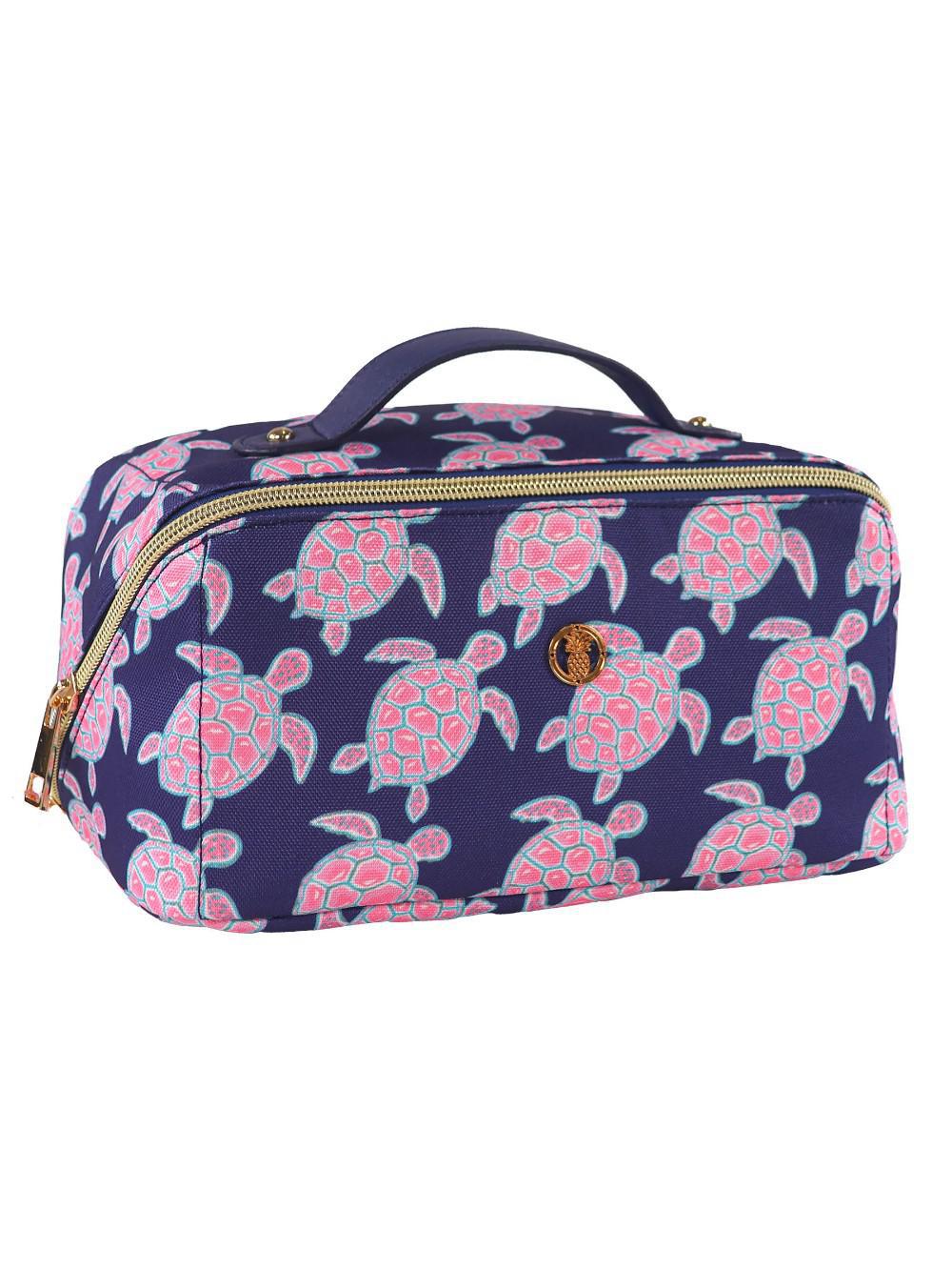 Simply Southern Cosmetic Bag (Turtle Navy)