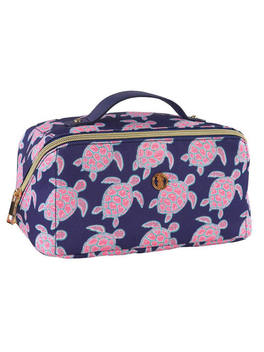 Simply Southern Cosmetic Bag (Turtle Navy)