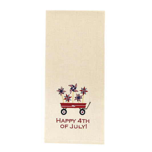 Park Design Happy 4th Of July Embroidered Dishtowel