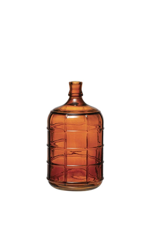 Glass Vintage Reproduction Bottle (Brown)