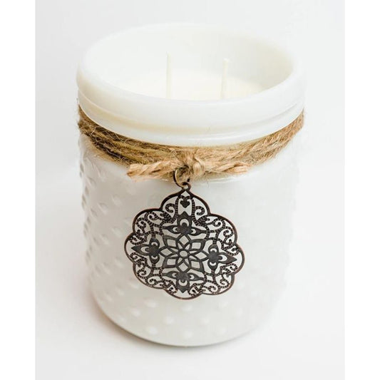 Sweet Wick White Hobnail Bakers Delight Candle