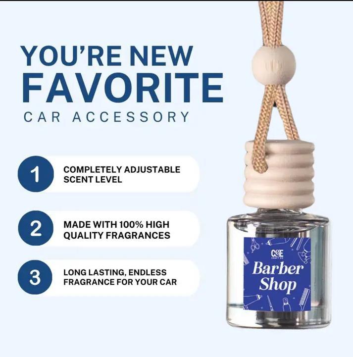 Scented Car Air Freshener - Hanging Scented Car Fragrance