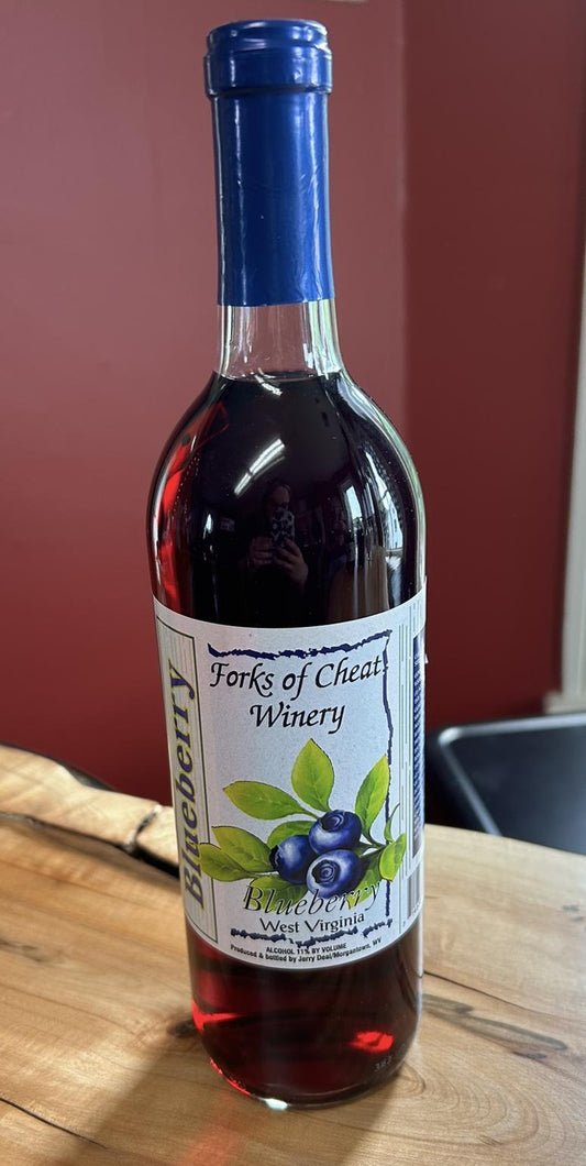 Forks of Cheat Winery Blueberry