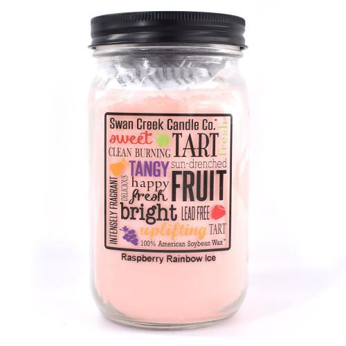 Swan Creek Raspberry Rainbow Ice Candle (24 oz)