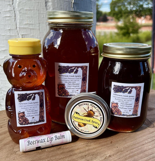 Patterson Creek Apiary Honey Jar
