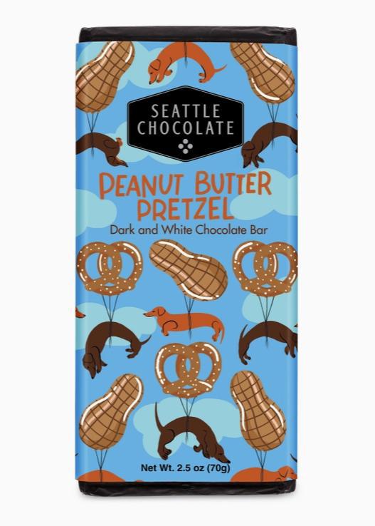 Peanut Butter Pretzel Truffle Bar