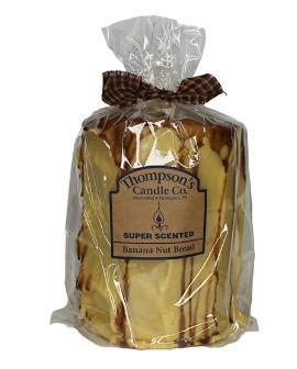 Thompson's Candle Banana Nut Bread Medium Chunk Candle