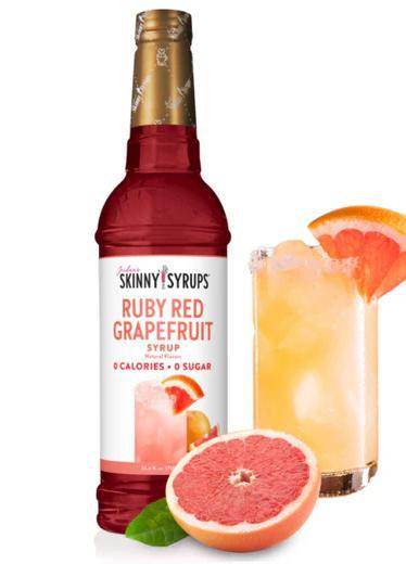 Skinny Syrup Sugar Free Ruby Red Grapefruit Syrup