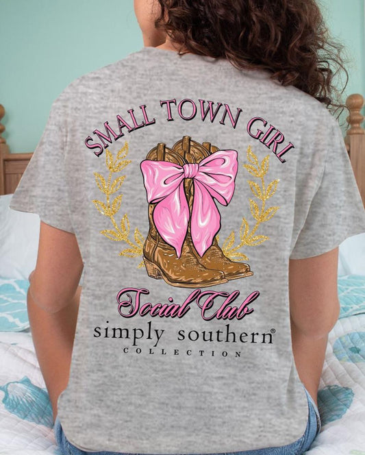 Simply Southern Short Sleeve Small Town Tee