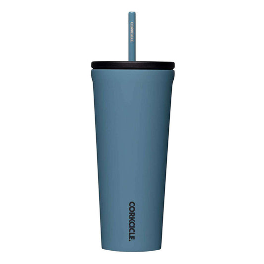 Cold Cup Insulated Tumbler With Straw (Storm)