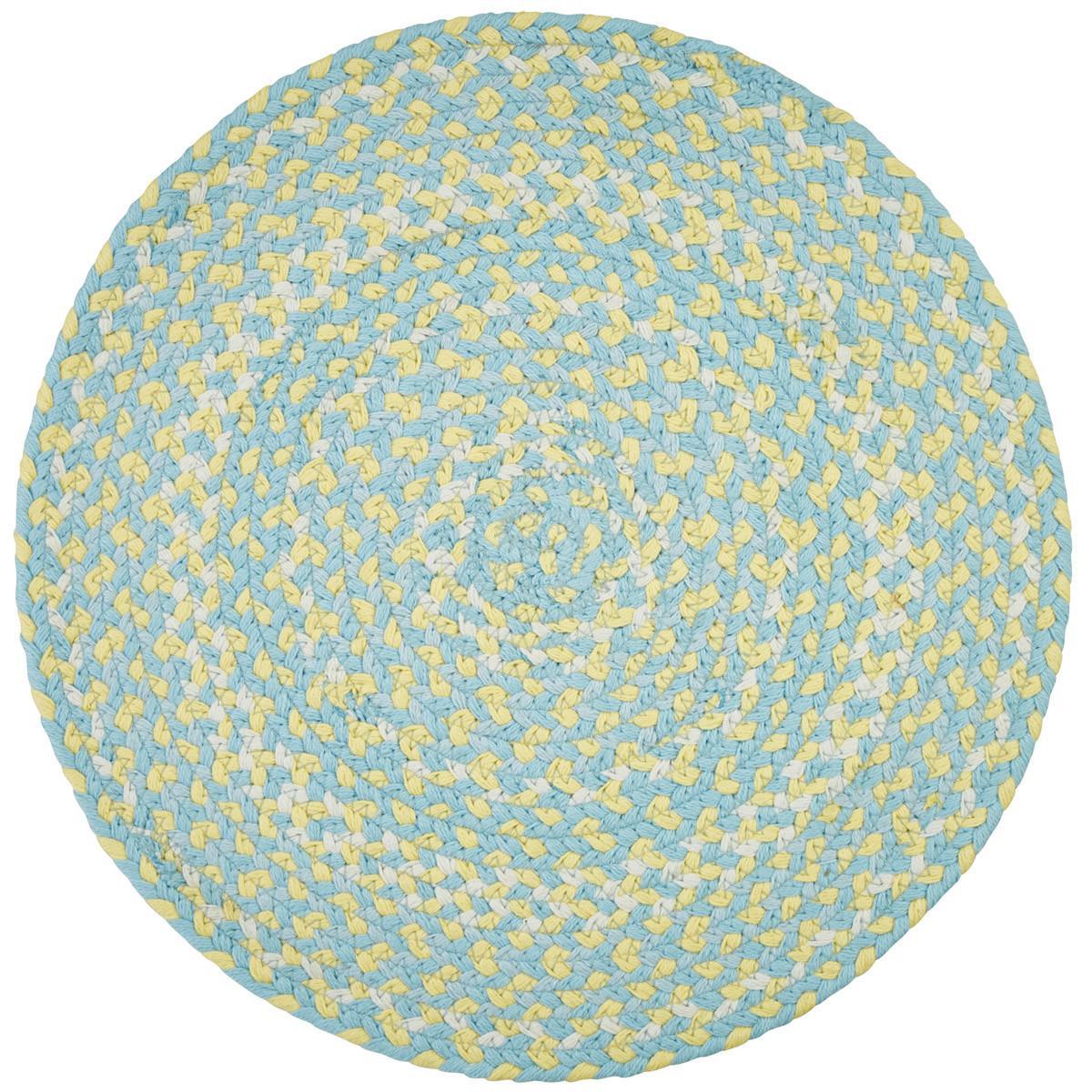 Park Design Cozy Cottage Braided Round Placemat