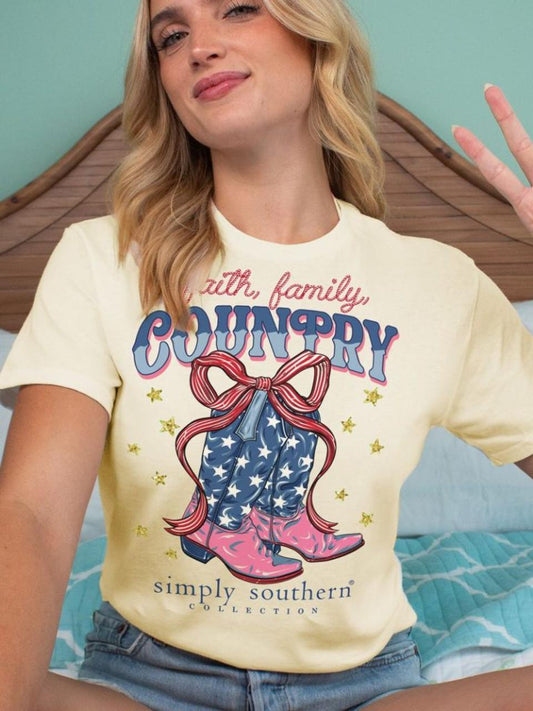 Simply Southern Short Sleeve Country Tee