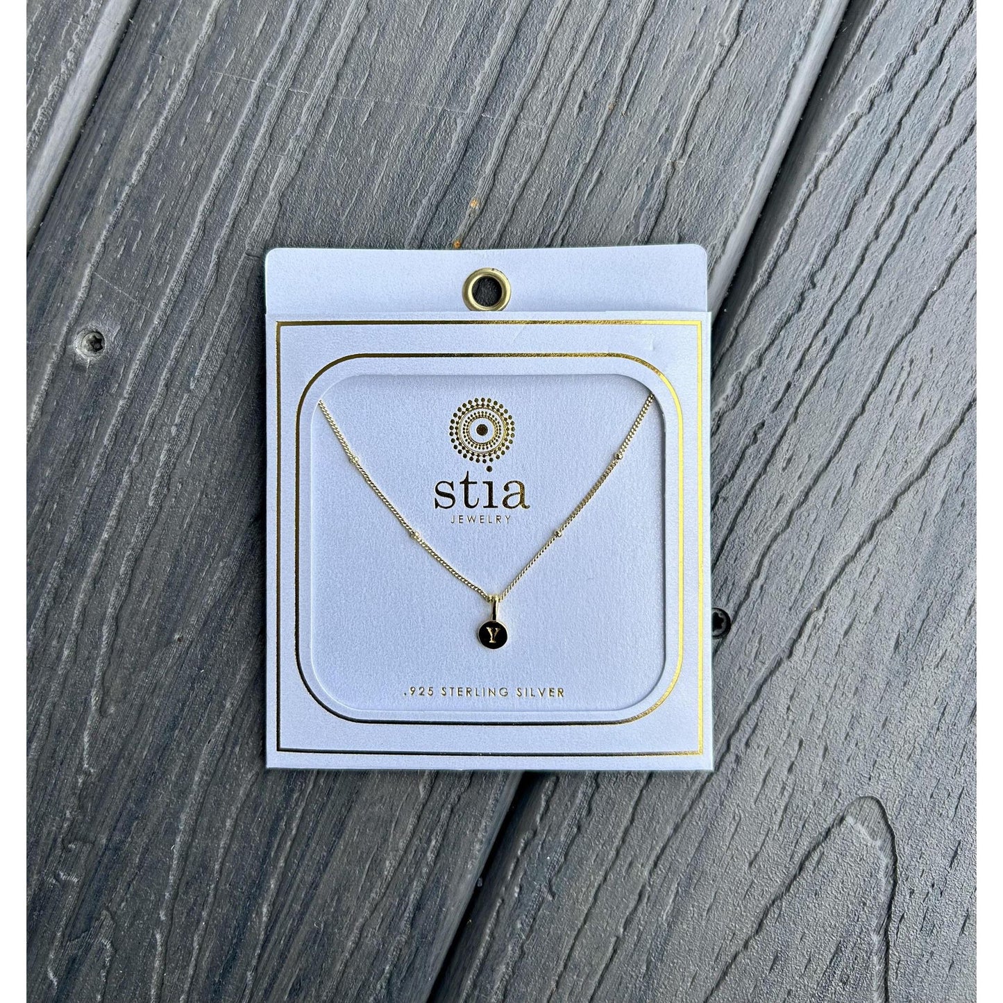 "Y" Necklace (Gold)