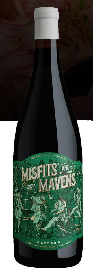 Misfits & Mavens Pinot Noir