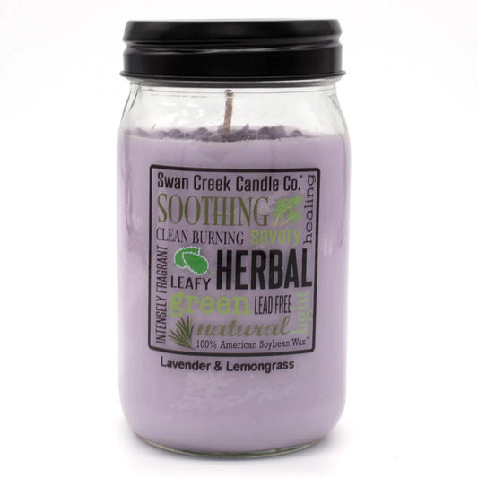Swan Creek Lavender & Lemongrass Candle (24 oz)