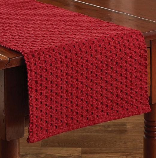 Chadwick Table Runner (Red)