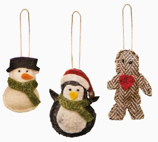 Felt Christmas Ornaments