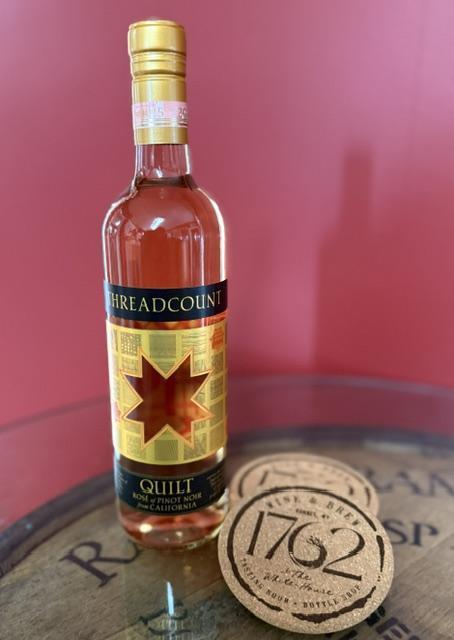 Threadcount Quilt Rose of Pinot Noir