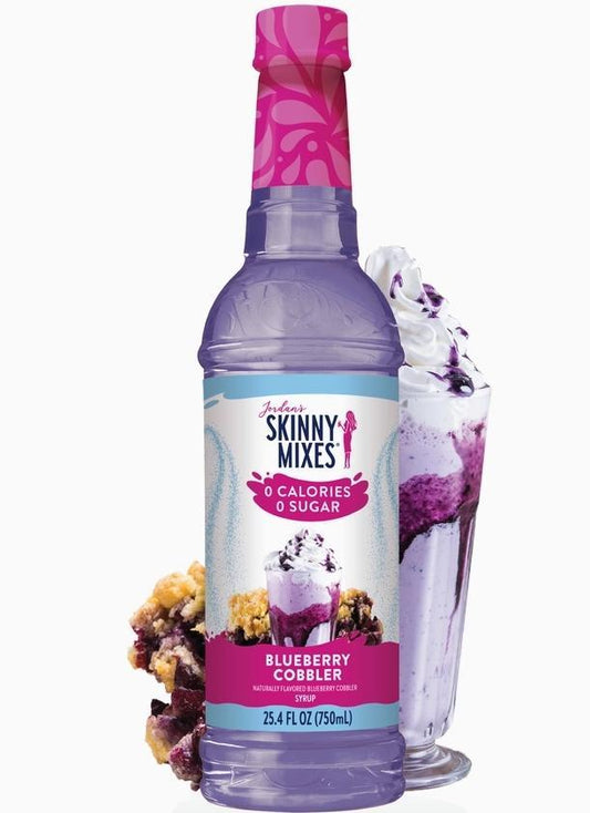 Jordan's Skinny Mixes Sugar Free Blueberry Cobbler Syrup